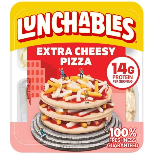 Lunchables Extra Cheesy Pizza Snack Kit