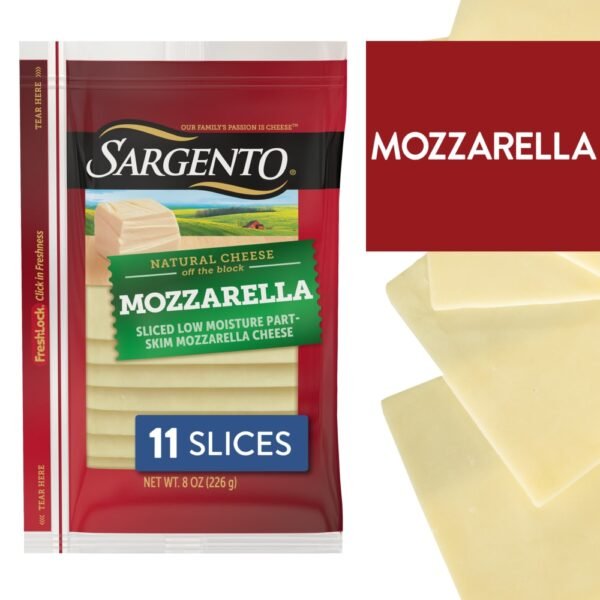 Sargento® Mozzarella Sliced Cheese