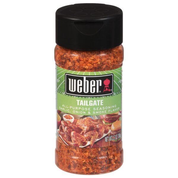 Weber Tailgate Garlic Onion & Smoke Flavor All- Purpose Seasoning