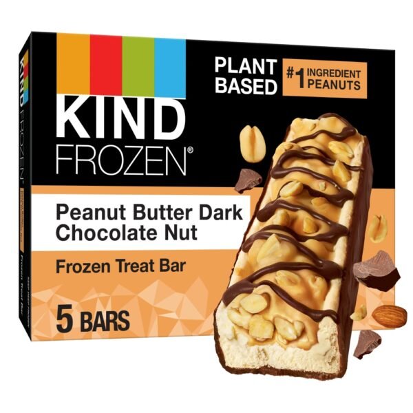 KIND Dairy Free Dark Chocolate Peanut Butter Frozen Dessert Bars