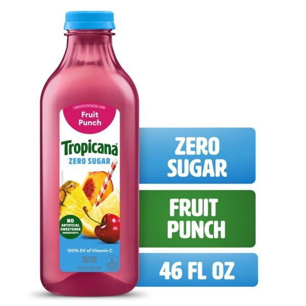 Tropicana Zero Sugar Fruit Punch Juice Drink