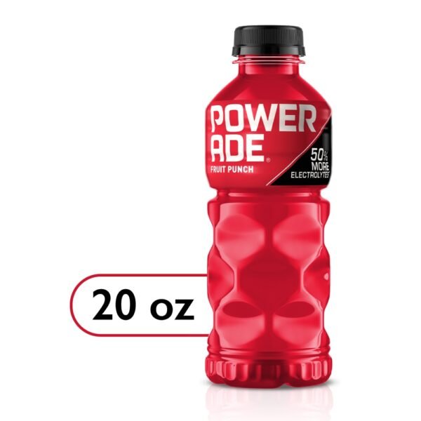 Powerade® Red Fruit Punch Sports Drink Bottle