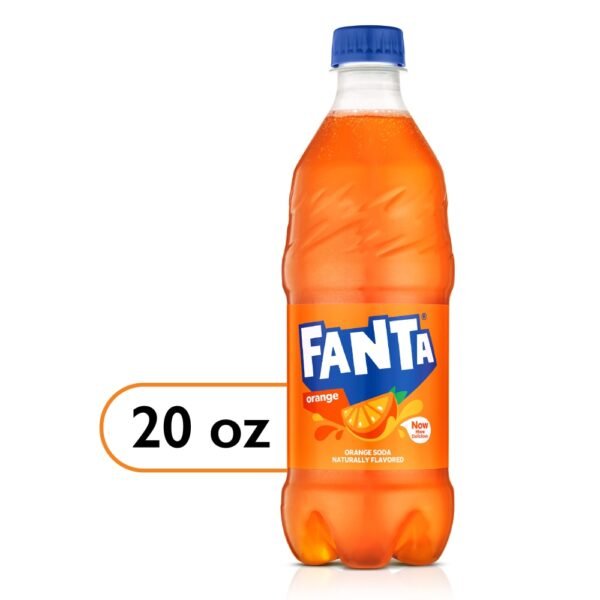 Fanta® Orange Caffeine Free Soda Bottle