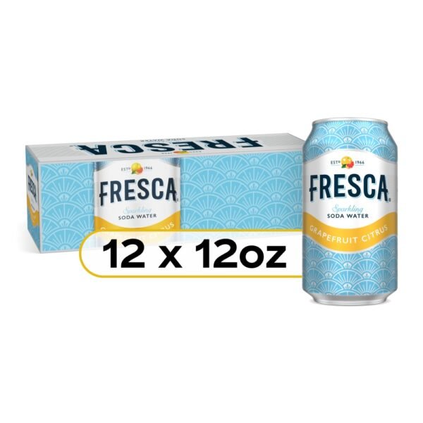 Fresca® Grapefruit Citrus Caffeine Free Soda Cans