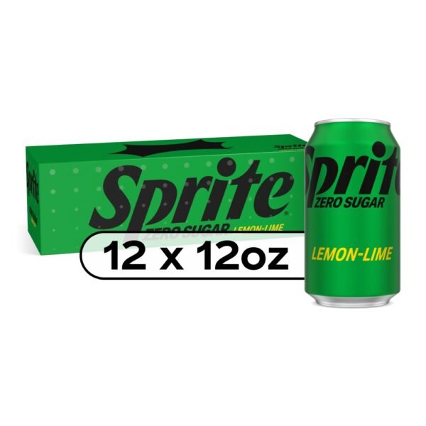 Sprite® Lemon Lime Zero Sugar Caffeine Free Soda Cans