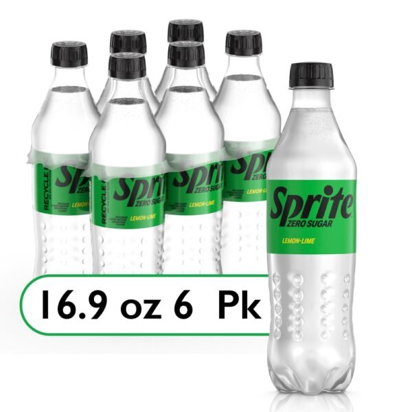 Sprite® Lemon Lime Zero Sugar Caffeine Free Soda Bottles