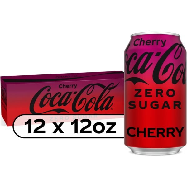 Coca-Cola® Cherry Zero Sugar Soda Cans