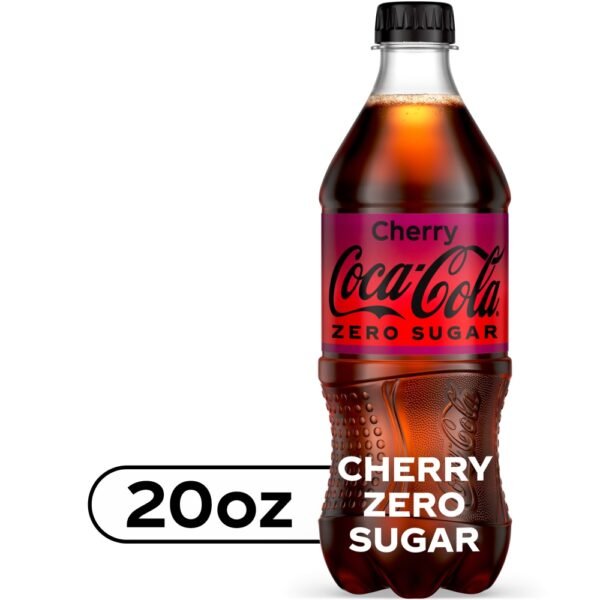Coca-Cola® Zero Sugar Cherry Soda Bottle