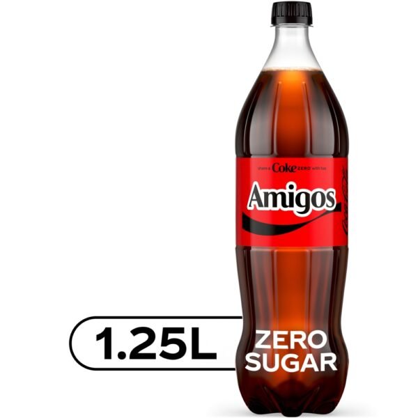 Coca-Cola Zero Sugar Soda Bottle