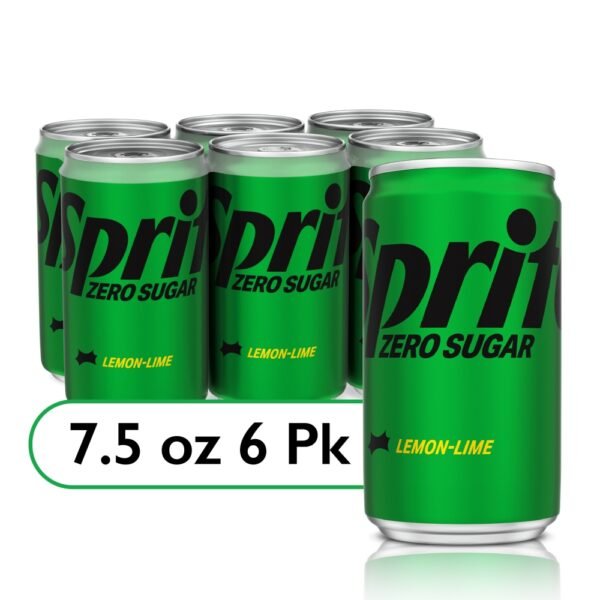 Sprite® Lemon Lime Zero Sugar Caffeine Free Soda Mini Cans