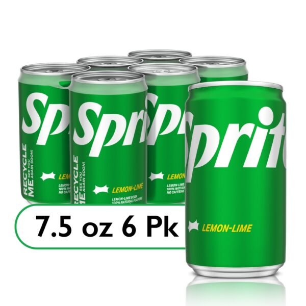 Sprite® Lemon Lime Caffeine Free Soda Mini Cans