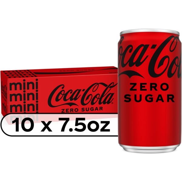 Coca-Cola Zero Sugar Soda Mini Cans
