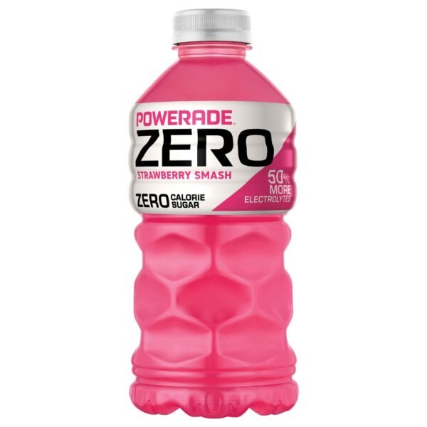 Powerade® Zero Strawberry Smash Electrolyte Drink Bottle