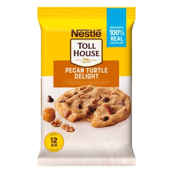 Nestle Toll House Pecan Turtle Delight Cookie Dough