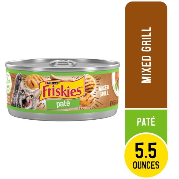 Purina Friskies Wet Cat Food Pate Mixed Grill