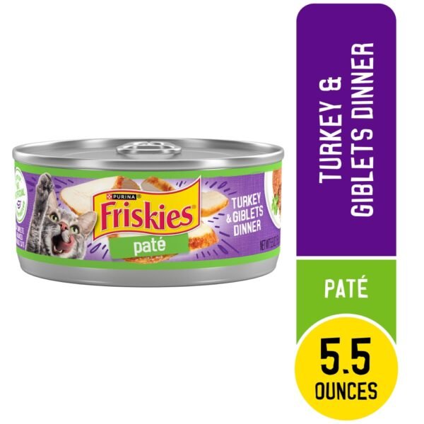 Purina Friskies Wet Cat Food Pate Turkey & Giblets