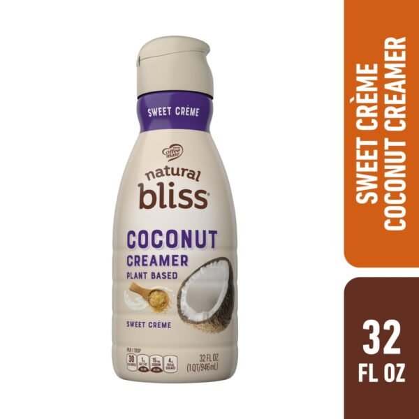Coffee mate Natural Bliss Plant Based Sweet Cream Flavored Coconut Creamer Liquid