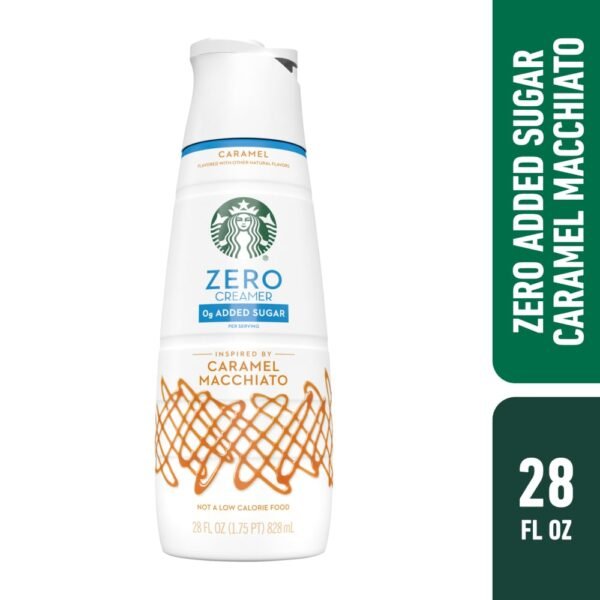 Starbucks Zero Caramel Flavored Liquid Coffee Creamer Caramel Flavored Creamer