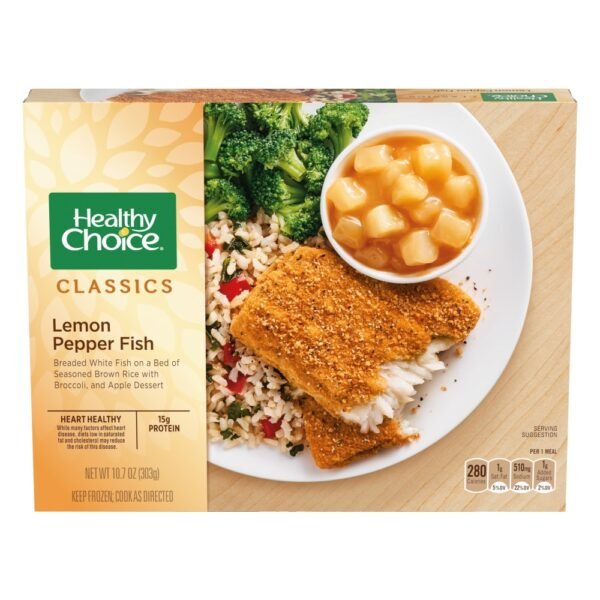 Healthy Choice Classics Lemon Pepper Fish Frozen Meal