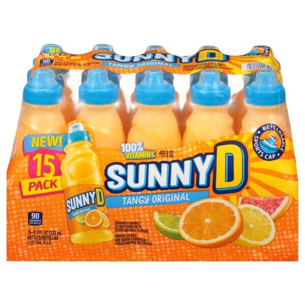 SUNNYD® Tangy Original Shelf Stable Orange Juice Drinks