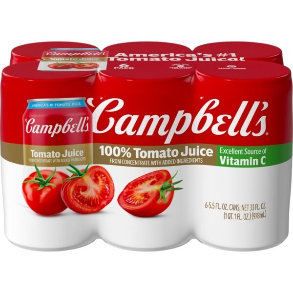 Campbell's® 100% Tomato Juice  Can