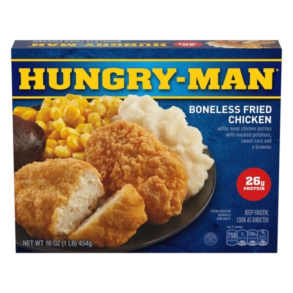 Hungry-Man Boneless Fried Chicken Frozen Meal