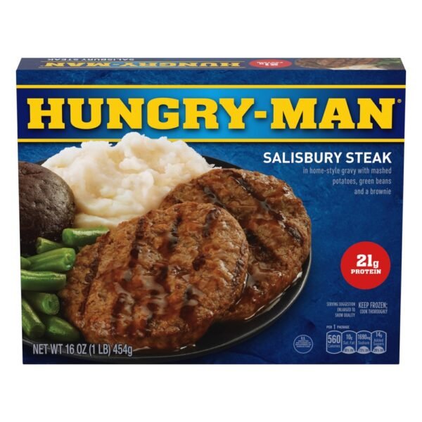Hungry-Man Salisbury Steak Frozen Meal