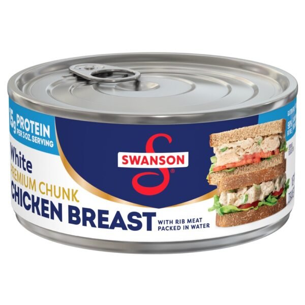Swanson® Premium White Chunk Chicken Brest with Rib Meat