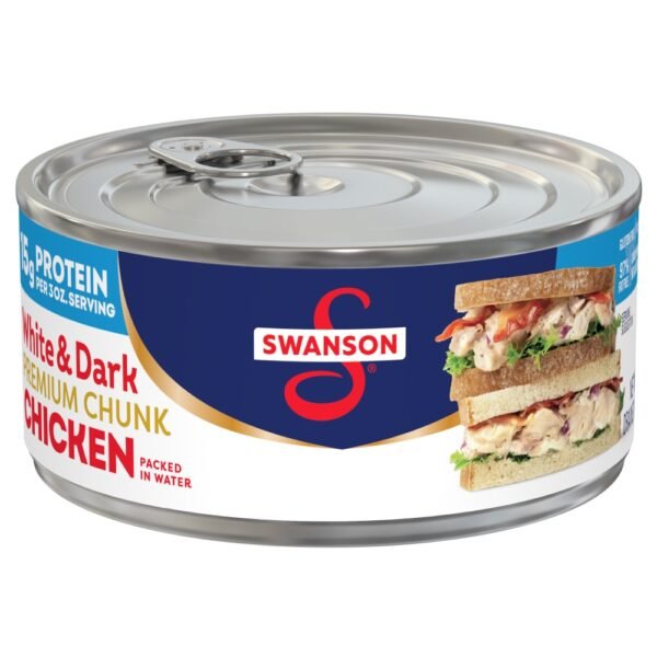 Swanson® White and Dark Canned Chunk Chicken in Water