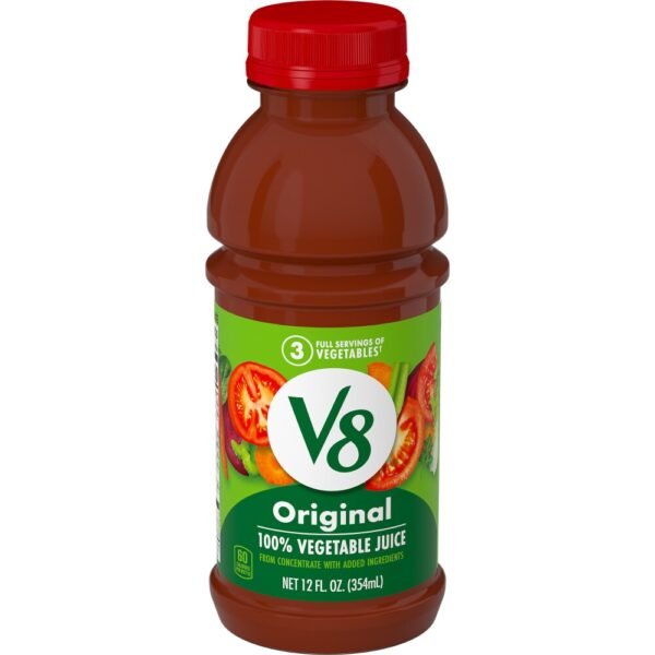 V8 Original 100% Vegetable Juice Bottle