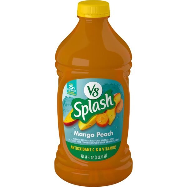 V8 Splash® Mango Peach Flavored Juice Beverage Bottle
