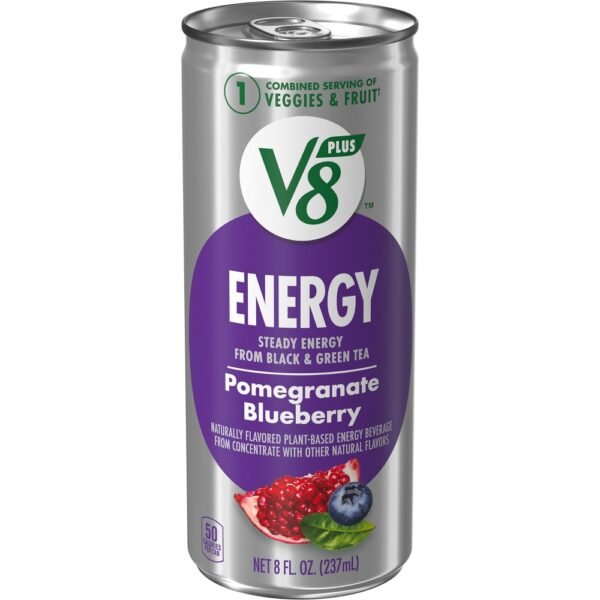 V8+ Pomegranate Blueberry Energy Drink Can