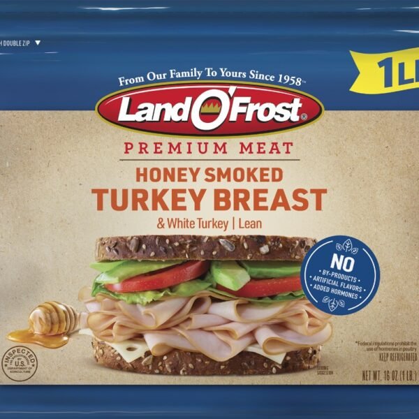 Land O' Frost Premium Honey Smoked Turkey Breast Lunch Meat