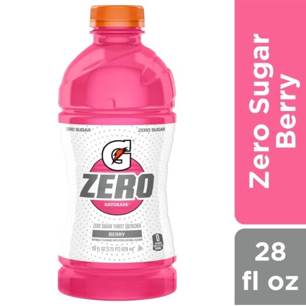 Gatorade® Zero Sugar Pink Berry Sports Drink Bottle