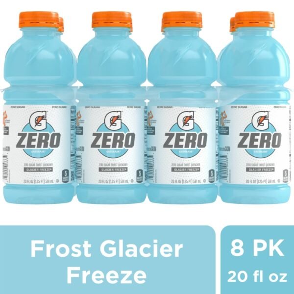 Gatorade® Frost Zero Sugar Blue Glacier Freeze Sports Drink Multipack Bottles