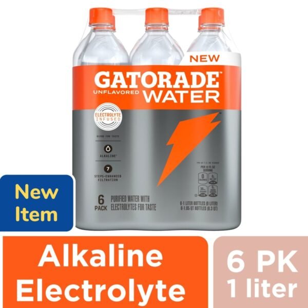 Gatorade™ Alkaline Electrolyte Infused Purified Bottled Water