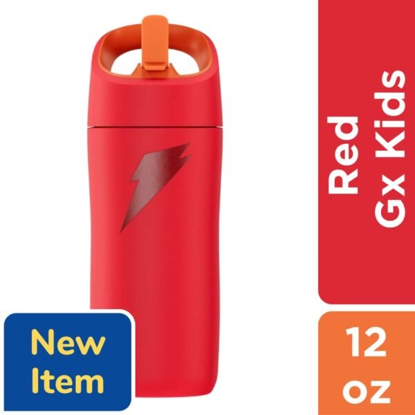 Gatorade® Gx Red Kids Stainless Steel Water Bottle