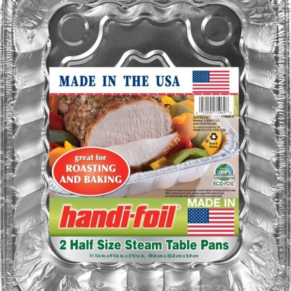 Handi-foil® Half Size Steam Table Disposable Pans
