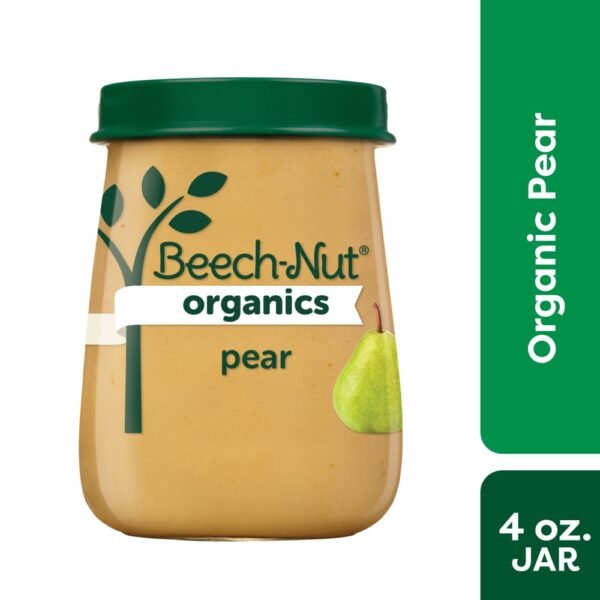 Beech-Nut® Organics Stage 1 Pear Organic Baby Food Jar