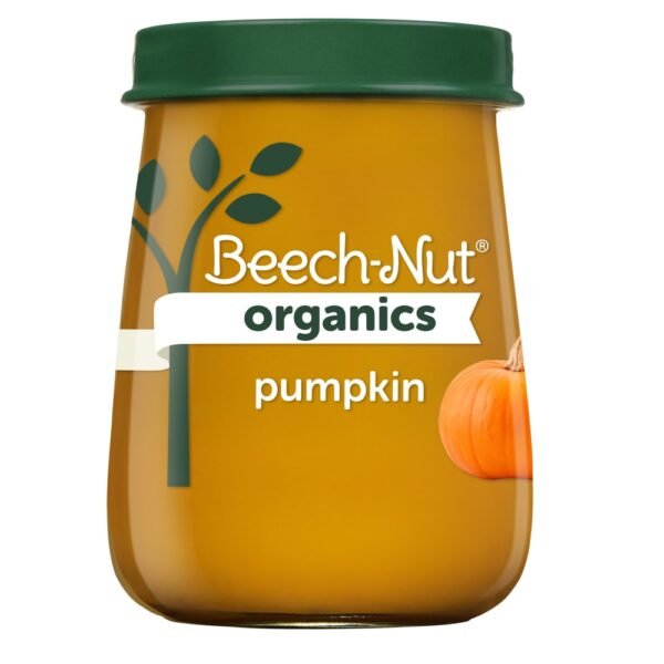 Beech-Nut® Organics Stage 1 Pumpkin Organic Baby Food Jar