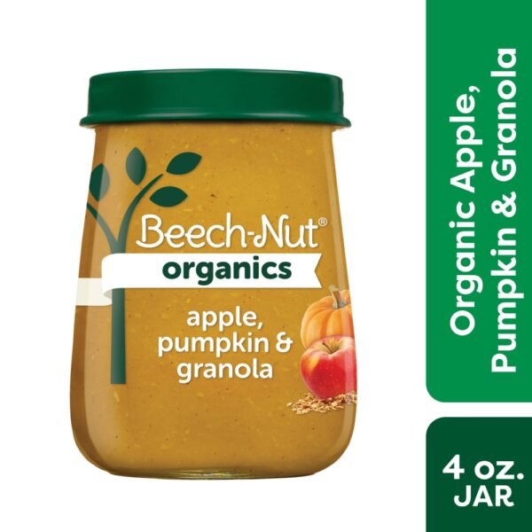Beech-Nut® Organics Stage 2 Apple Pumpkin & Granola Organic Baby Food Jar