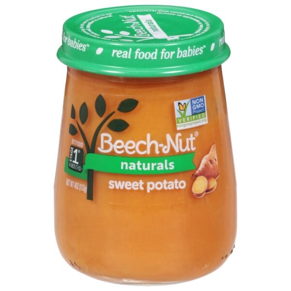 Beech-Nut® Naturals Stage 1 Sweet Potato Baby Food Jar