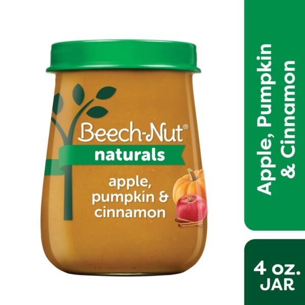 Beech-Nut® Naturals Stage 2 Apple Pumpkin & Cinnamon Baby Food Jar
