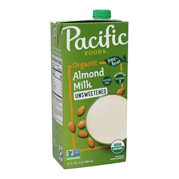 Pacific Foods® Unsweetened Organic Almond Milk