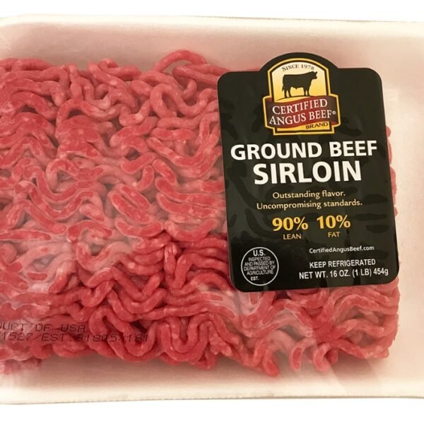 Certified Angus Beef 90/10 Ground Sirloin
