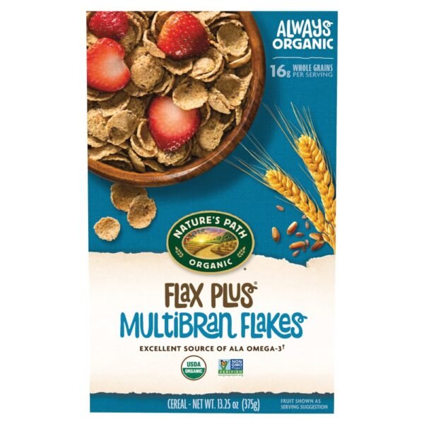 Nature's Path Organic® Flax Plus® Multibran Flakes Cereal