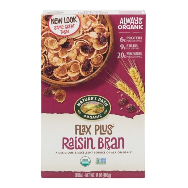 Nature's Path Organic® Flax Plus Raisin Bran Cereal