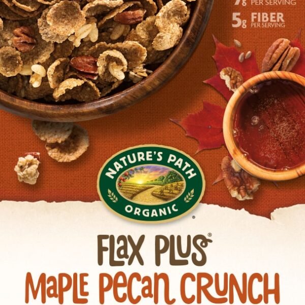 Nature's Path Organic® Flax Plus Maple Pecan Crunch Cereal