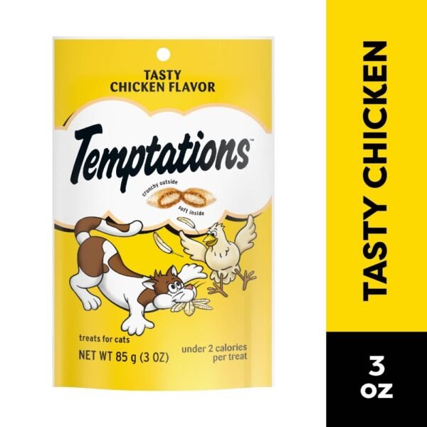 Temptations Classic Crunchy and Soft Cat Treats Tasty Chicken Flavor