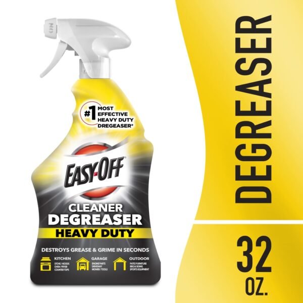Easy Off Heavy Duty Cleaner Degreaser, Removes Tough Grease and Grime, 32 fl oz
